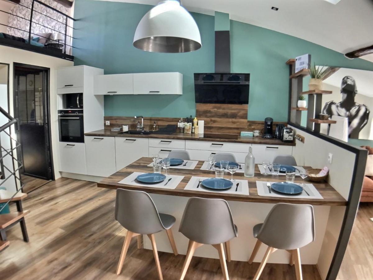 Myzenplace - Duplex 100M2 Cosy, Atypique, Situation Ideale, Parking Montélimar Buitenkant foto