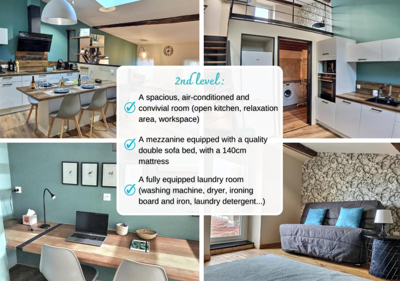 Myzenplace - Duplex 100M2 Cosy, Atypique, Situation Ideale, Parking Montélimar Buitenkant foto