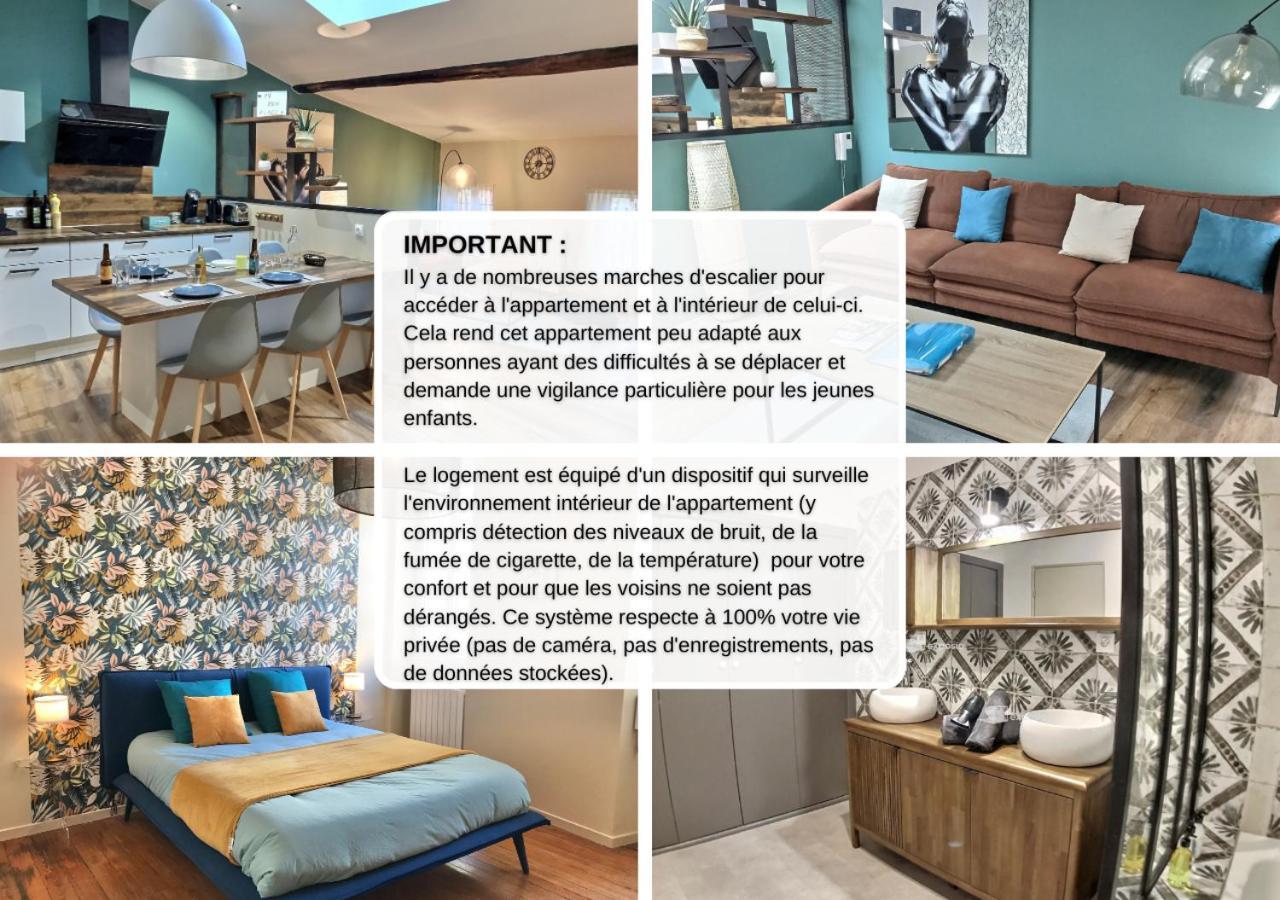 Myzenplace - Duplex 100M2 Cosy, Atypique, Situation Ideale, Parking Montélimar Buitenkant foto